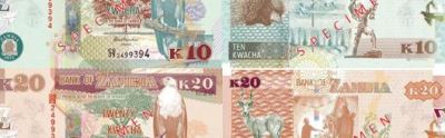 The new banknotes