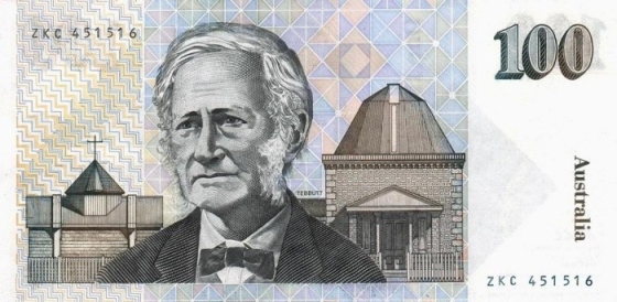 australian 100 dollar bill