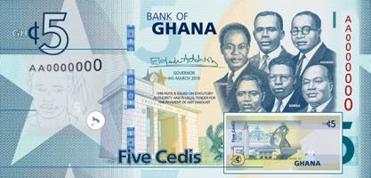 AU UNC,new banknote @ EBS 2019 Ghana,PNL,B158,20 Cedi 